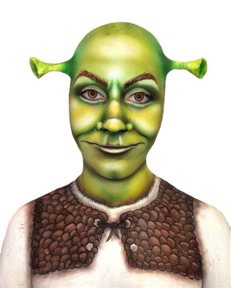 MAKEUP SHREK 💚 | Maquillaje de cara de halloween, Maquillaje de comic ...