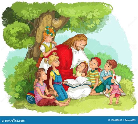 Jesus Children Stock Illustrations – 2,664 Jesus Children Stock ...