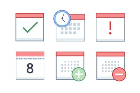 Google Calendar Icon Vector #47333 - Free Icons Library