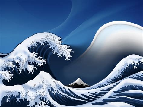 Great Wave Off Kanagawa Wallpaper - WallpaperSafari