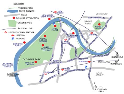 Kew Gardens Uk Map - Beautiful Insanity