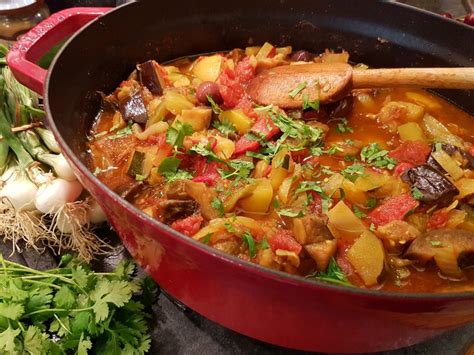 Tajine végétarien aux légumes d’été | Papilles à l'affût