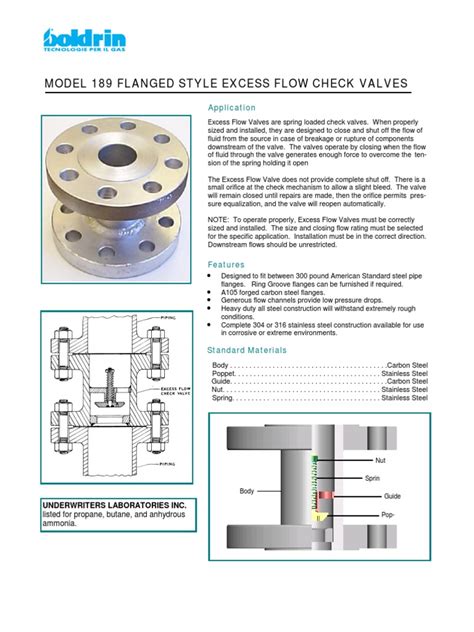 EXCESS_FLOW_VALVE.pdf | Valve | Steel