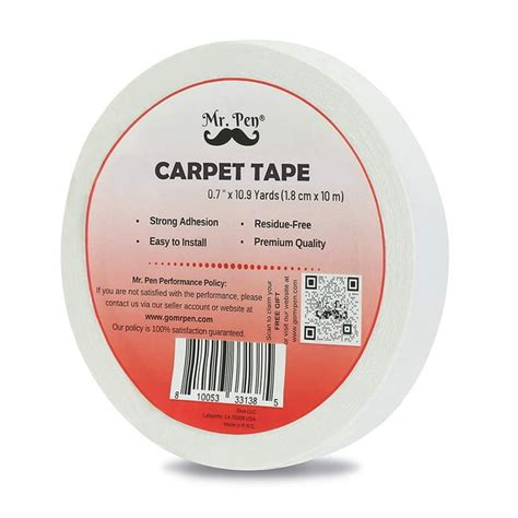 Mr. Pen- Double Sided Carpet Tape, 0.7 inch, Carpet Tape, Rug Gripper ...