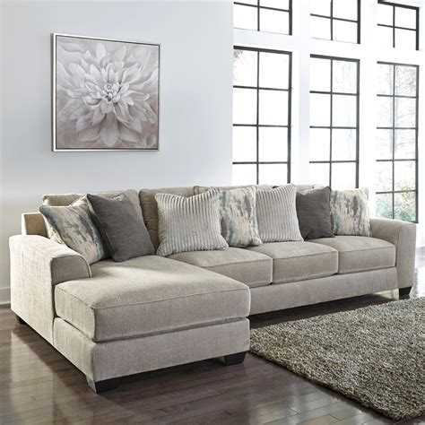 Benchcraft by Ashley Ardsley Contemporary 2-Piece Sectional with Left ...