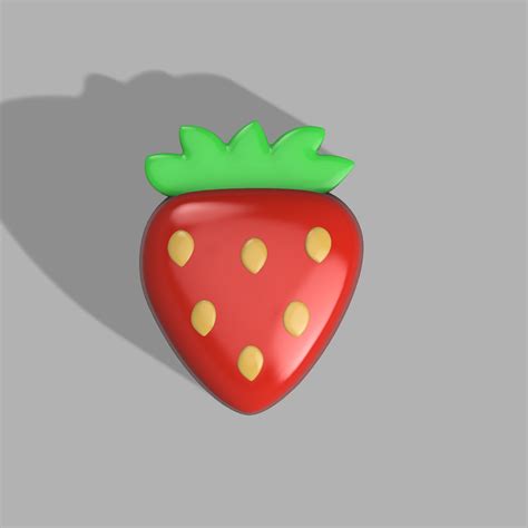 STL file Strawberry Stl File・Model to download and 3D print・Cults