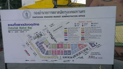 Chatuchak Market Map