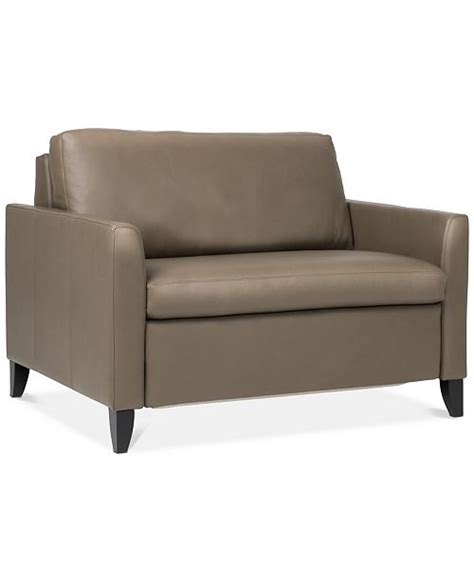 Twin Sleeper Sofa Leather | Baci Living Room