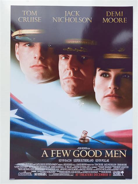 A Few Good Men Movie Poster And Autograph Signed Print | Etsy