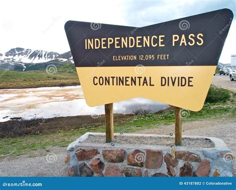 Continental Divide Sign