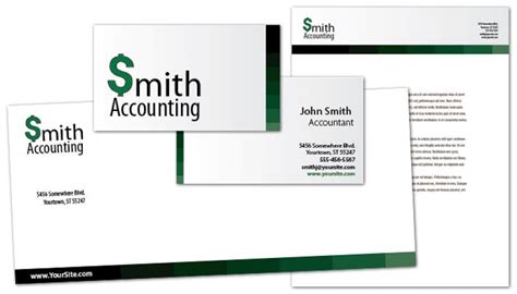 Business Card template for Accountant. Order Custom Business Card design