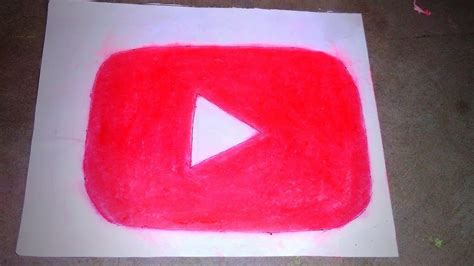 How to Draw youtube logo | Logo Drawing - YouTube