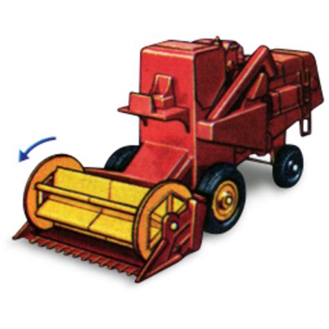 Combine harvester clipart - Clipground