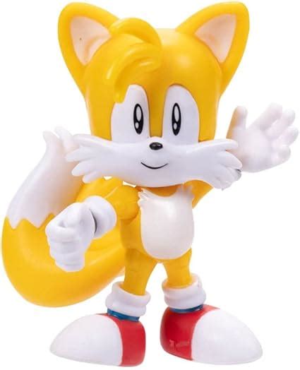 Sonic The Hedgehog Boneco Clássico Do Tails De 635 Cm Br