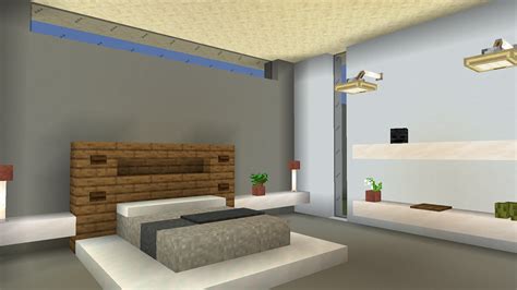 Contoh Rumah Modern Minecraft Bedroom - IMAGESEE