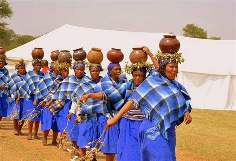 Tswana People - Celebration of Dikgafela (First fruits) | Festival ...