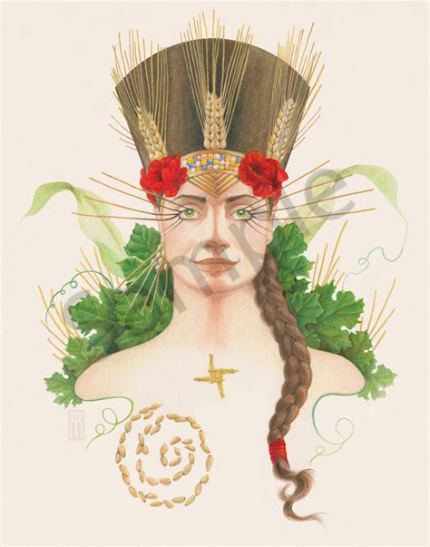 Beautiful painting of the Goddess to decorate your Pagan altar ...