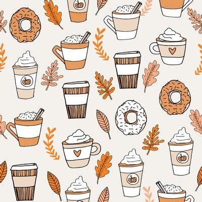 Pumpkin Spice Fabric, Wallpaper and Home Decor | Spoonflower