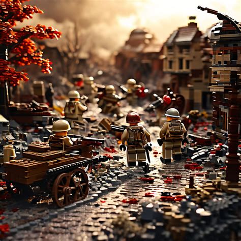 World war one battle in lego by Robert DeArmond - Playground