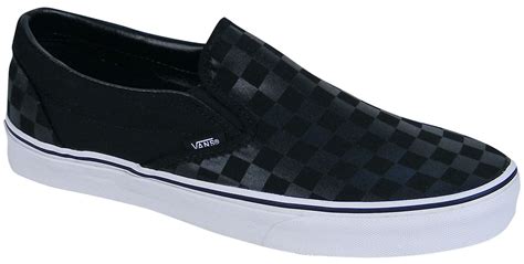 Vans Classic Slip On Shoe - Checkerboard Black / Black