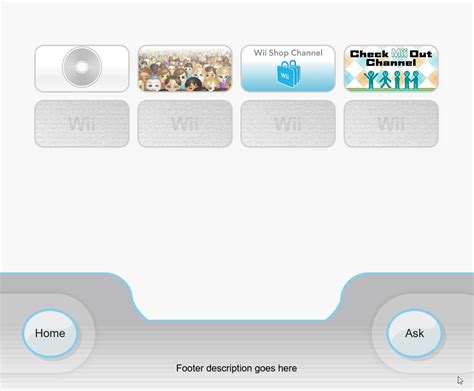 GitHub - cornetespoir/wii-menu-page: A custom page that mimics the wii ...