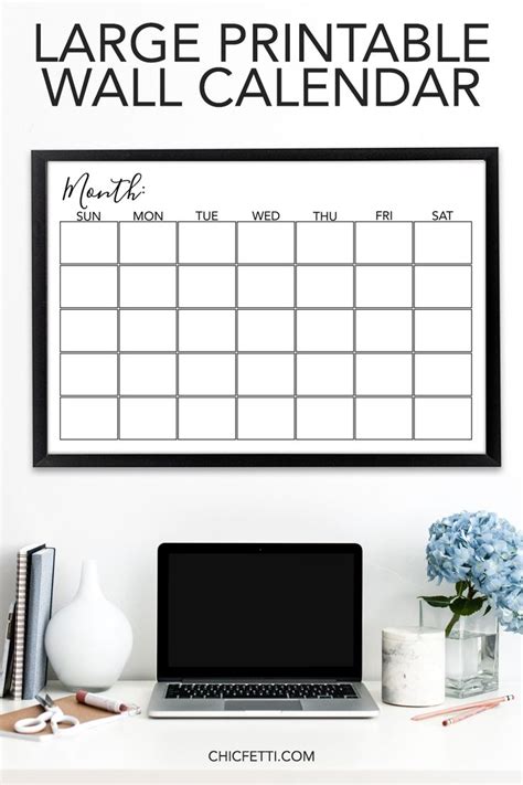 Wall Calendar Printable