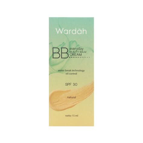 Wardah, BB Everyday Cream SPF 30, Natural, 15 ml – Al Barakah Health ...