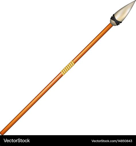 Weapon spear Royalty Free Vector Image - VectorStock