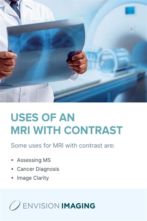 What Is an MRI With Contrast? - Envision Radiology