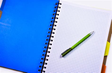 Notebook With Pen Free Stock Photo - Public Domain Pictures