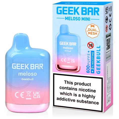 Geek Bar Meloso Mini Geekbull Disposable Vape | 3 for £12