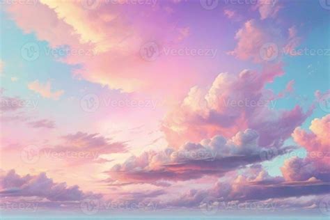 Pastel Sky Background, Dreamy Sky Background, Pastel Sky Wallpaper ...