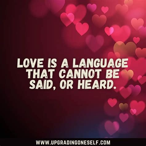 Love Language Quotes - Upgrading Oneself