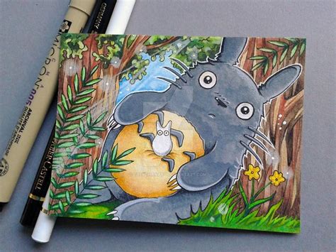 # Totoro # by TreychanArt on DeviantArt