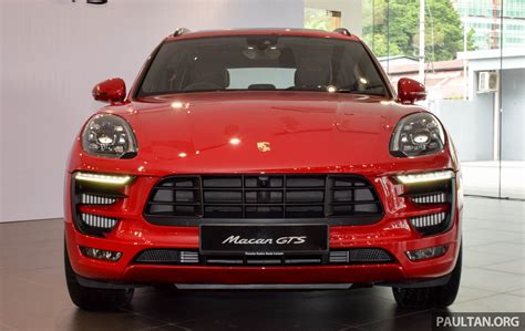 Porsche Macan GTS launched in Malaysia – RM710k 2016 Porsche Macan GTS ...