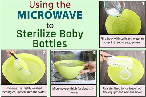 How To Sterilize Baby Feeding Bottles In The Microwave, 60% OFF