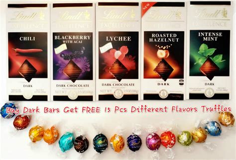 Buy NEW Lindt Excellence Dark Chocolate Bar Flavors Assorted (Exact ...