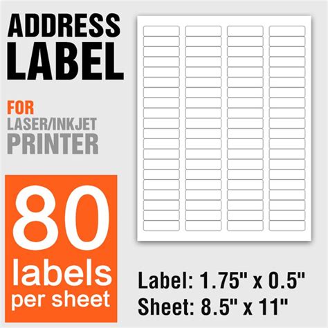 A4 Size Self Adhesive Carton Shipping Address Labels 80 Per Sheet - 100 ...