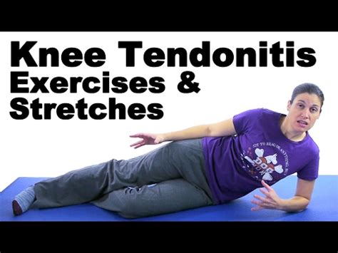 Knee Tendonitis Exercises & Stretches – Ask Doctor Jo ...