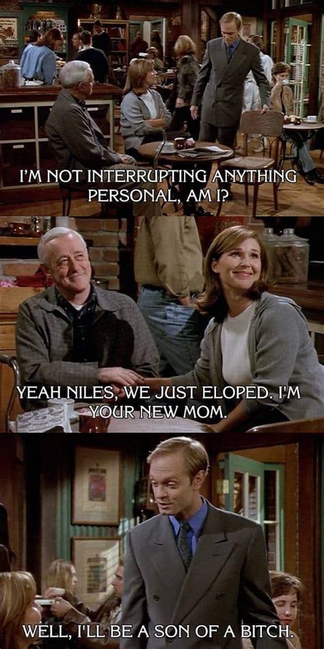 Over 20 Nostalgic Quotes from TV Series "Frasier"