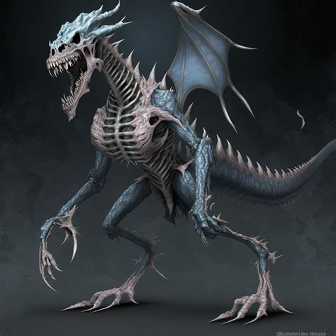 Undead Dragon by Pazuah on DeviantArt