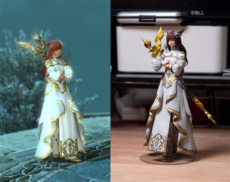 FFXIV Custom Character Statue - Etsy