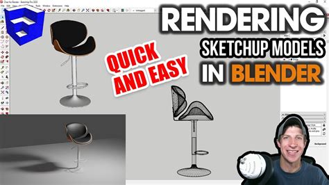 Rendering a SketchUp Model IN BLENDER! Quick and Easy Tutorial - YouTube