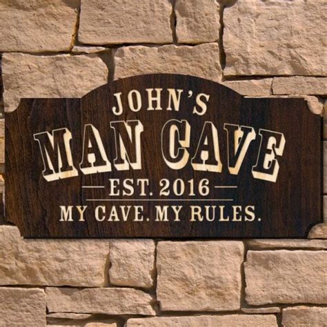 23 Superb Man Cave Signs