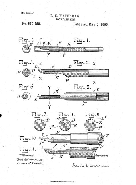 Early feeder design – PM Pens