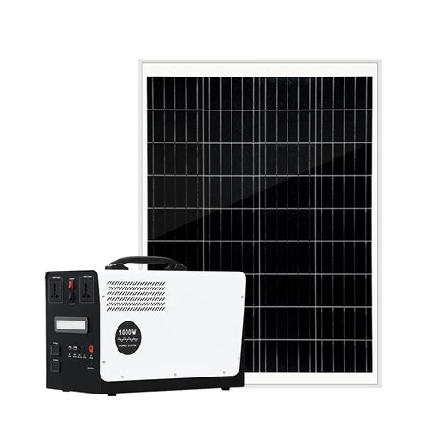 Solar Generator Lithium Battery Solar Power off Grid Energy Storage ...