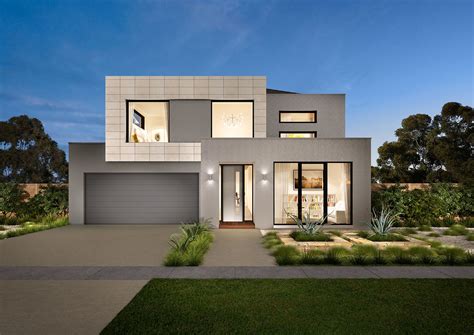 Flat Roof Double Storey House Plans - Image to u