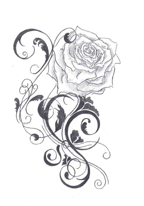 Rose Tattoo II by FarFallaLoduca on DeviantArt