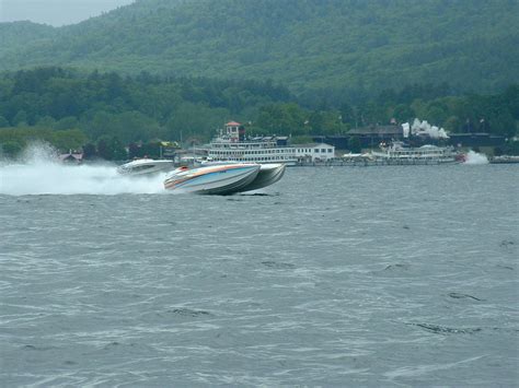 Lake George OFFSHORE PERFORMANCE BOAT DEMONSTRATION "RACE ...