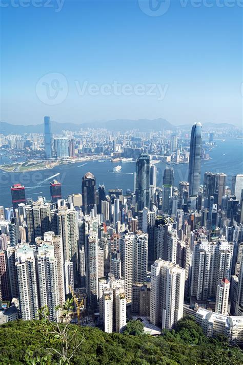 Hong Kong Skyline 1042704 Stock Photo at Vecteezy